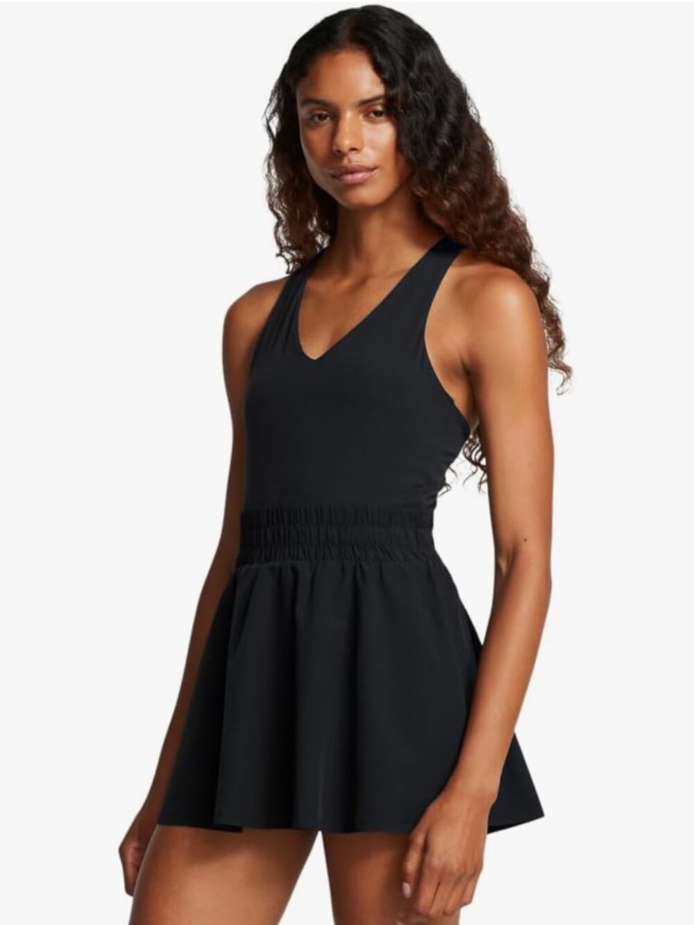 Under Armour Vanish Athletic Dress Black Medium NWT Tennis Golf Workout